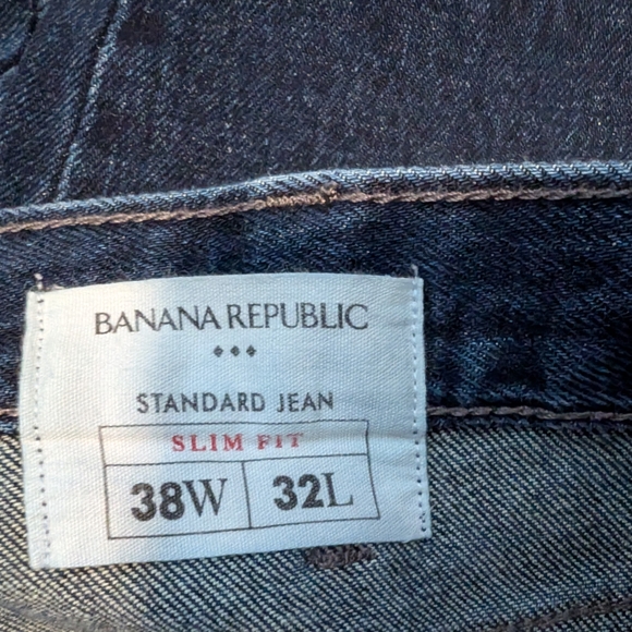 Banana Republic Dark Blue Men's Jeans - Picture 5 of 6
